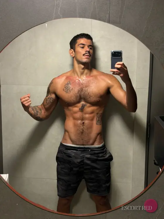 August, Brazilian male escort in Macau