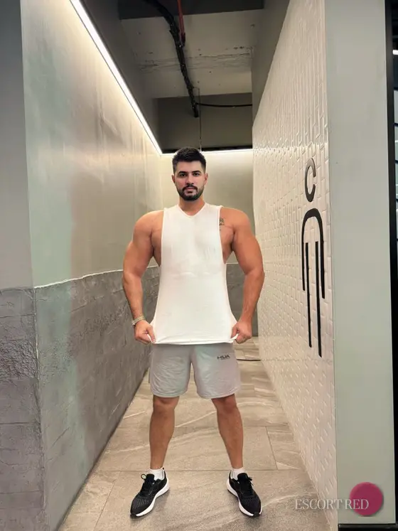 Enkaz, Brazilian male escort in Bangkok