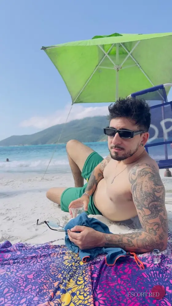 Wilson, Brazilian male escort in Tokyo